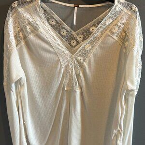Free People Long Sleeve Top Small